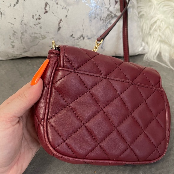 Small Burgundy Michael Kors Crossbody Purse❤️ - Picture 5 of 8